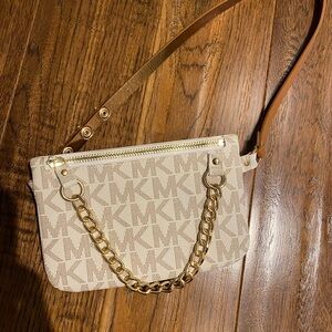 Michael Kors Beige Belt Bag